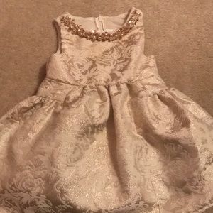 SOLD Formal rose gold dress